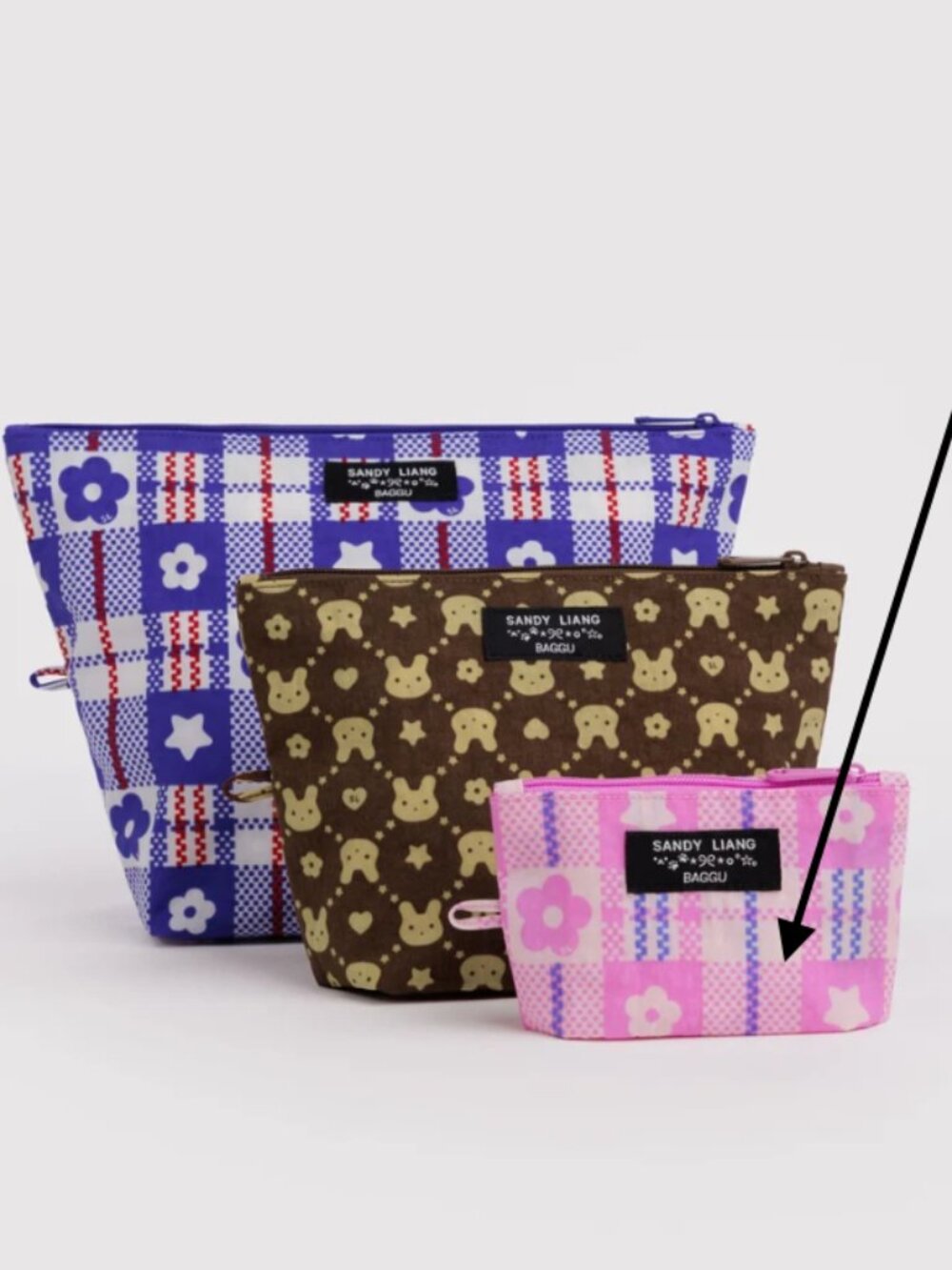 New Baggu Sandy Liang Small Go Pouch